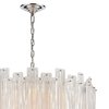 Elk Signature Diplomat 21Light Staggered Chandelier in Chrome, Large D4298